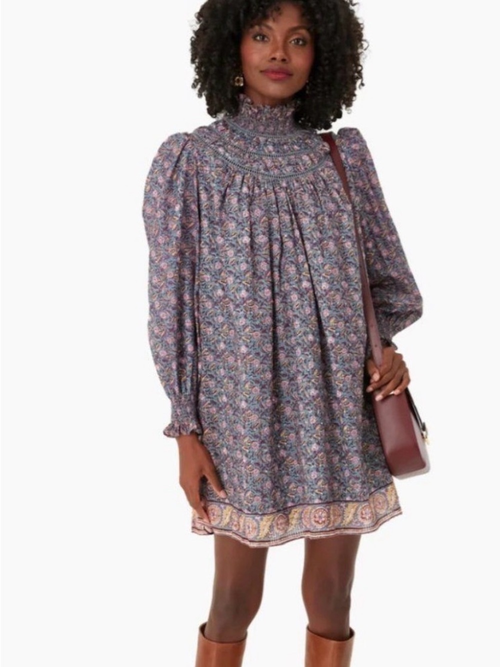 Hunter Bell Chandler Dress in Falling Leaves size M